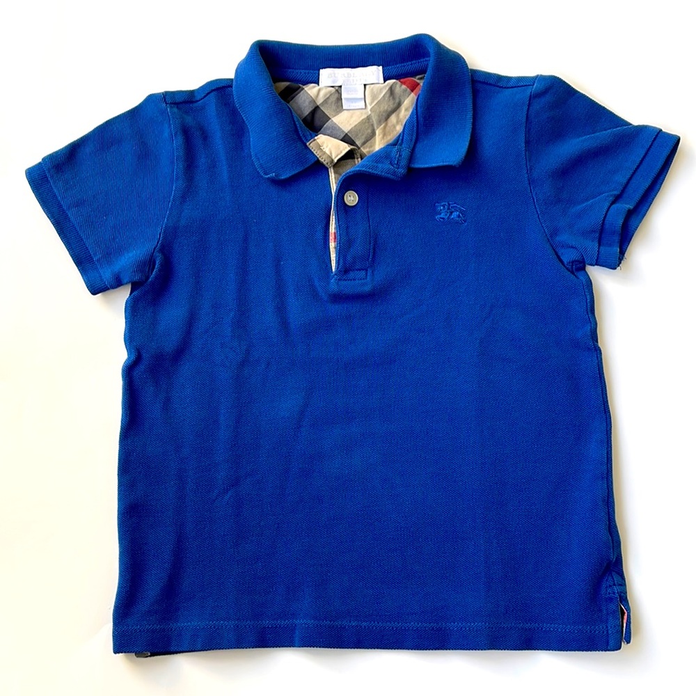 Boys Burberry Polo Sz 6